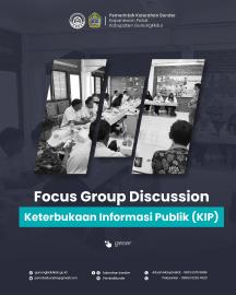Diskusi Kelompok Terfokus (FGD) Keterbukaan Informasi Publik